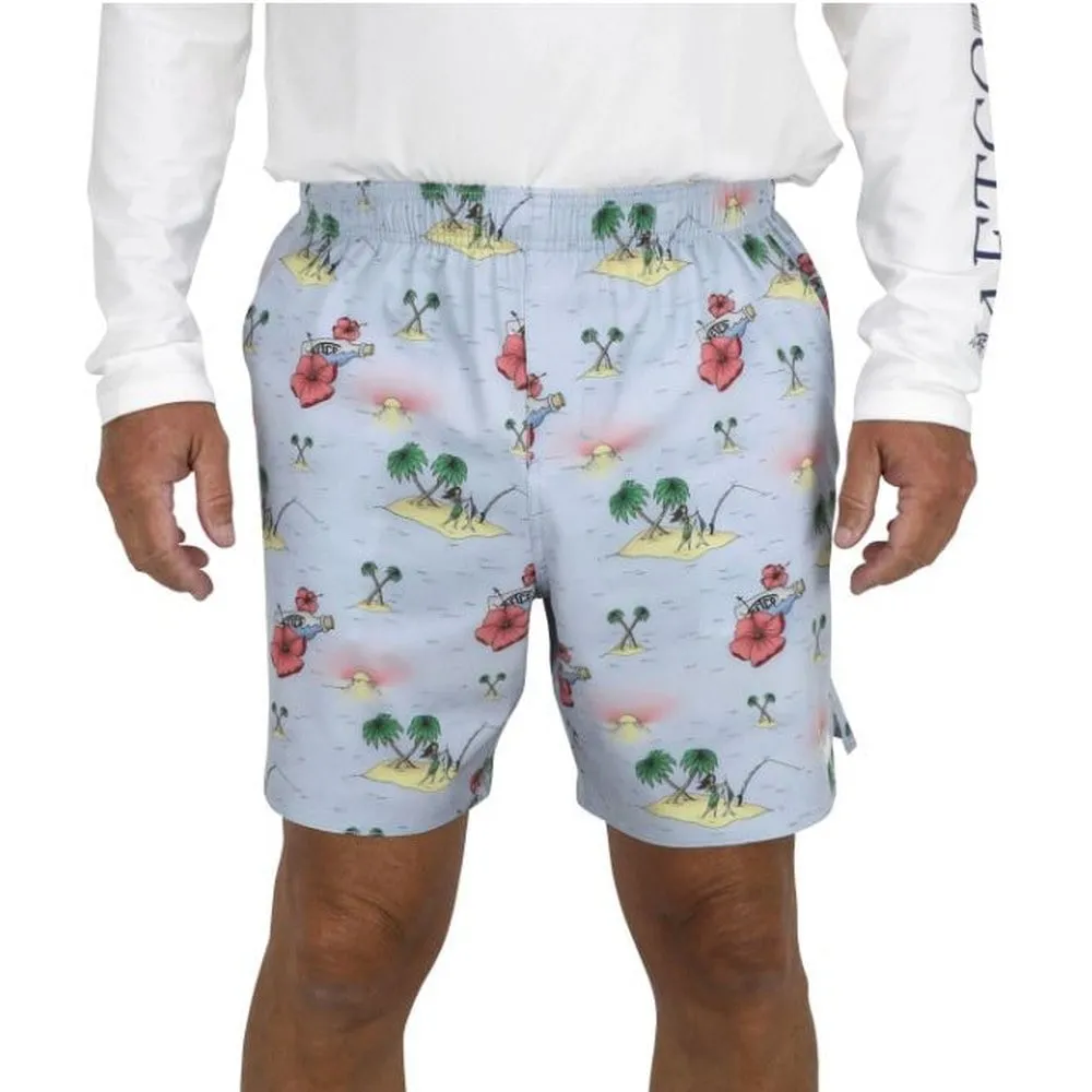 AFTCO Men's Captain's Lounge Shorts