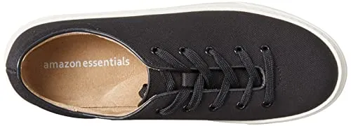 Amazon Essentials Women's Comfortable Lace Up Sneakers, Navy, 10