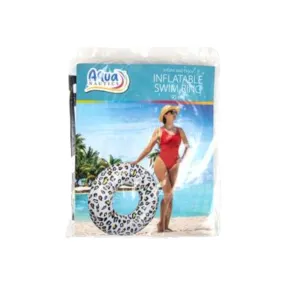 Aquanautics Swim RIng Wildlife White 95cm