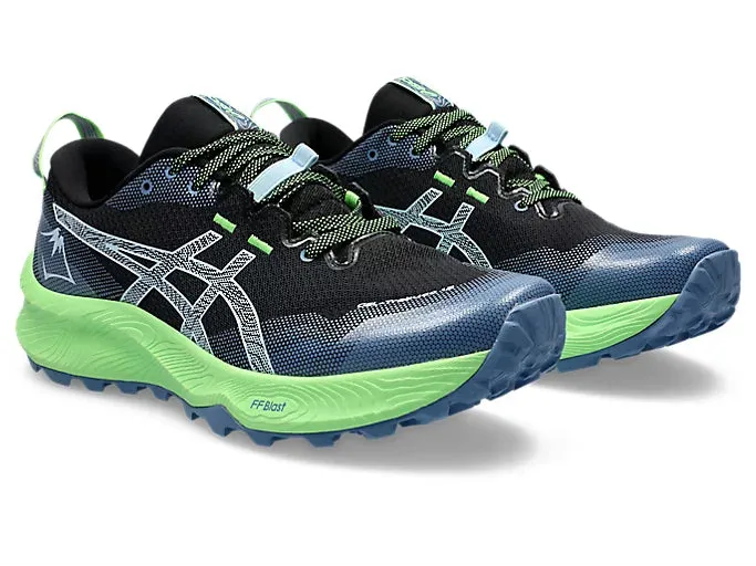 ASICS Gel Trabuco 12 (Black/Light Blue) Mens