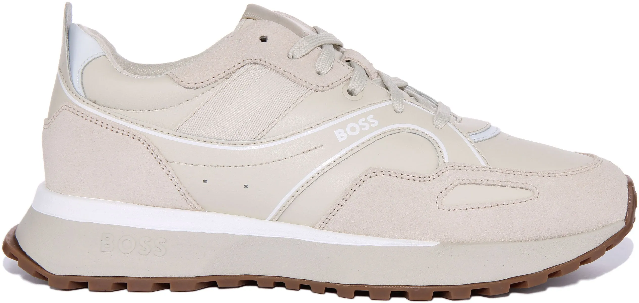 Boss Jonah Runner Itsd In Cream For Men