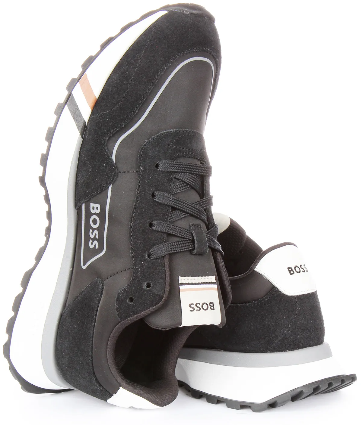 Boss Jonah Runner Sdtx In Black For Men