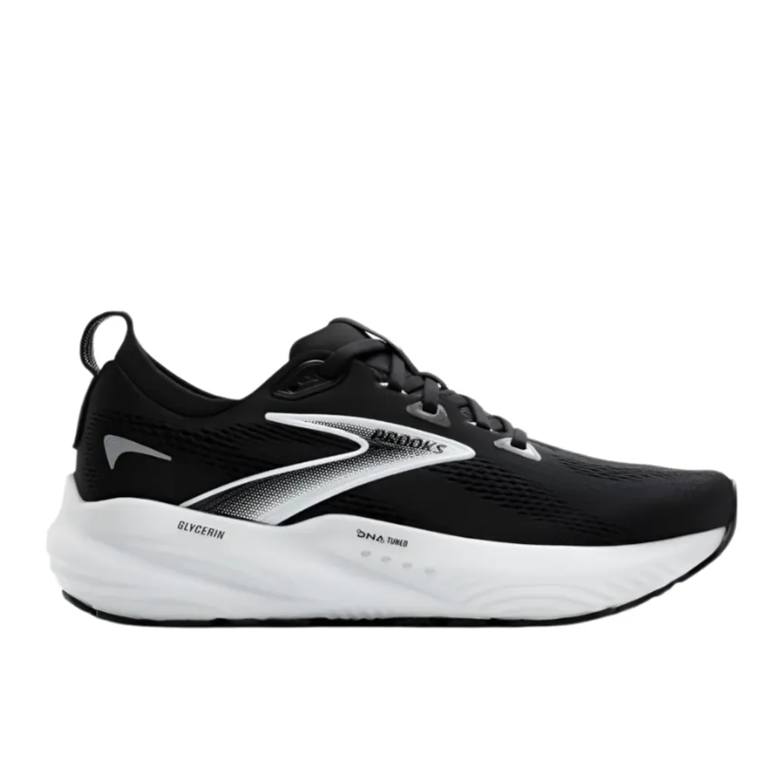 Brooks Womens Trainer Glycerin 22 Black/Grey/White