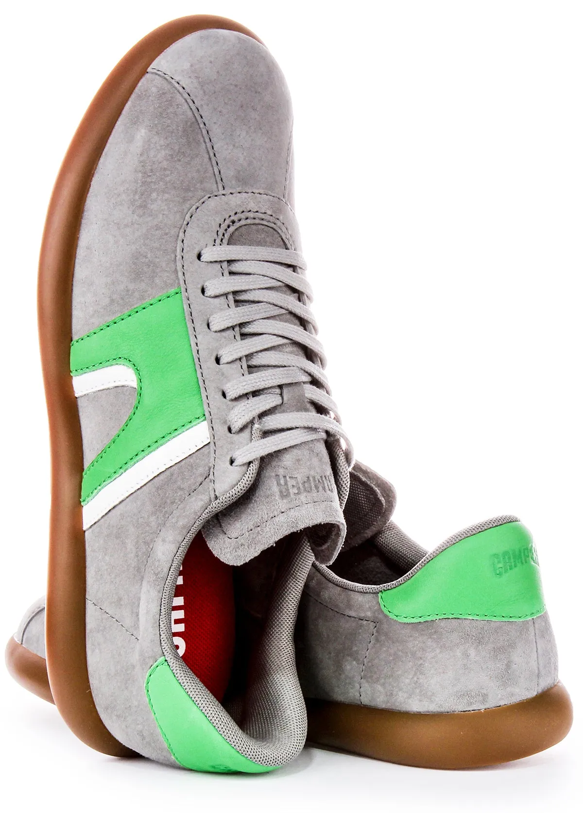 Camper Pelotas Soller In Grey Green