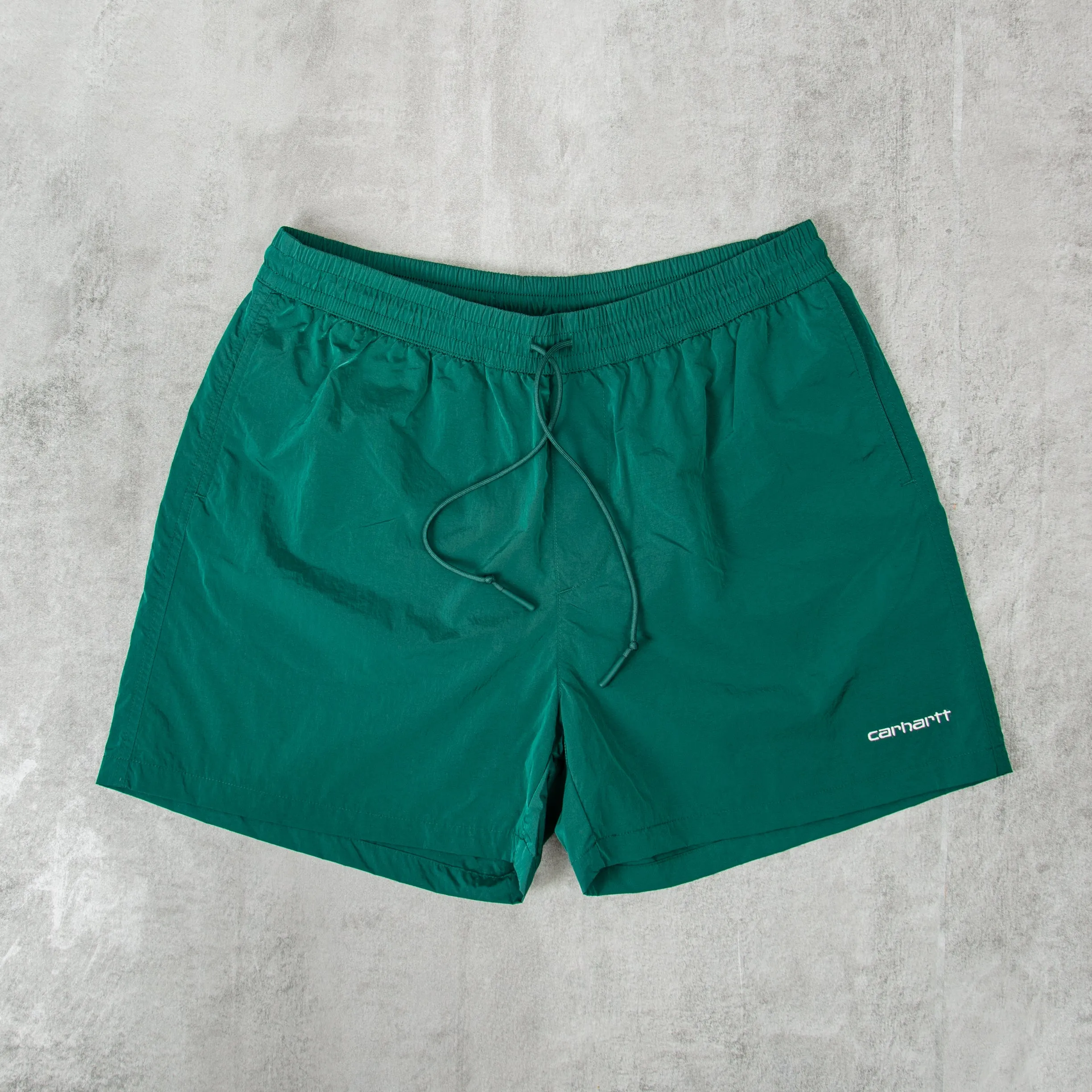 Carhartt WIP Tobes Swim Short - Chervil / White