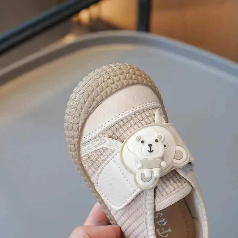 Children's Casual Shoes - Bear Cartoon Flat - TSS296