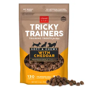 Cloud Star Chewy Tricky Trainers Cheddar Dog Treats