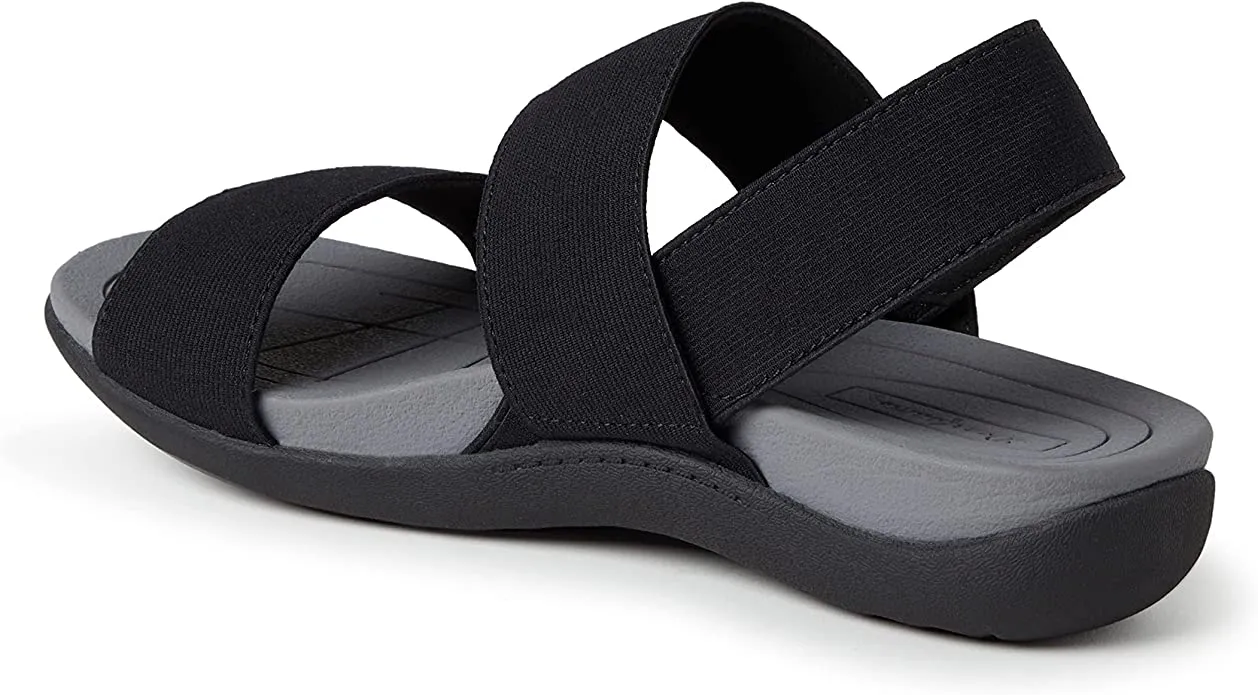 Comfy Navy Blue Sling Back Rubber Strappy Sandals