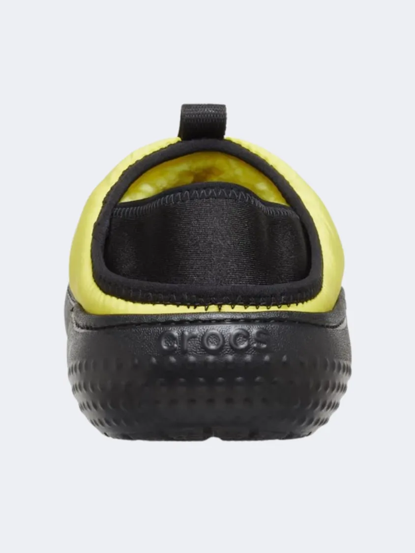 Crocs Classic Puff Moc Unisex Lifestyle Shoes Cyber Yellow/Multi