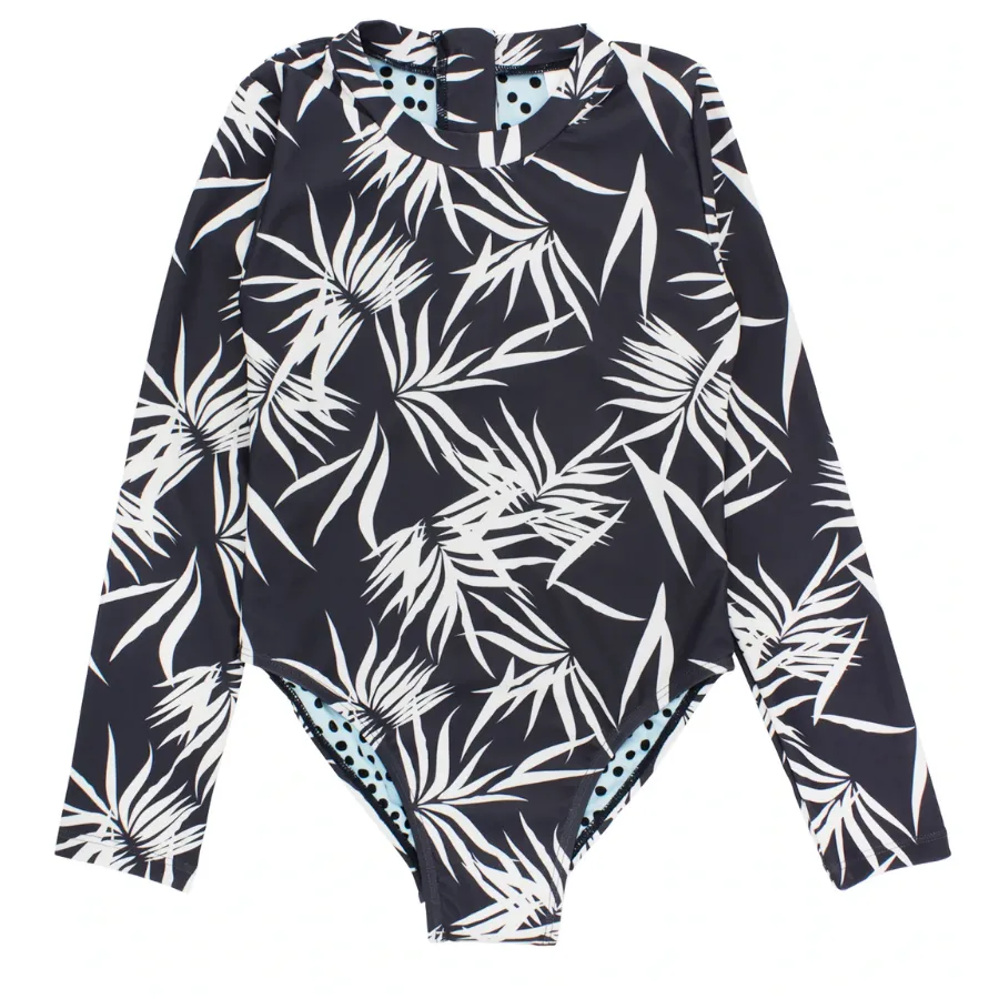 Feather 4 Arrow Girls Wave Chaser Surf Suit 1G356PBE - Palm Beach