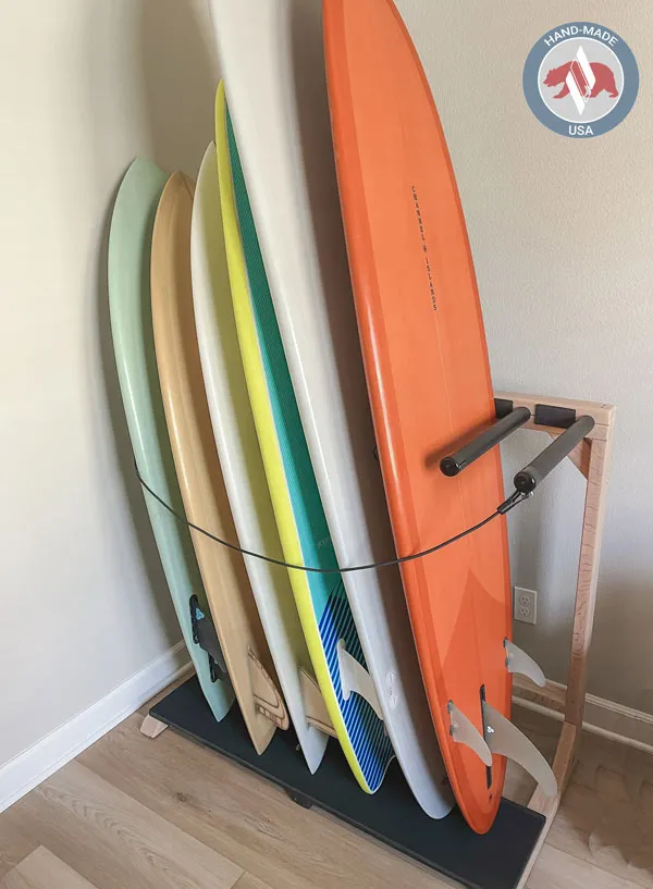 Finished Grassy Surf Rack