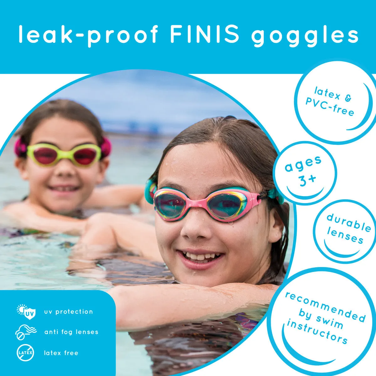 Frogglez® Goggles | The most comfortable kids' goggle