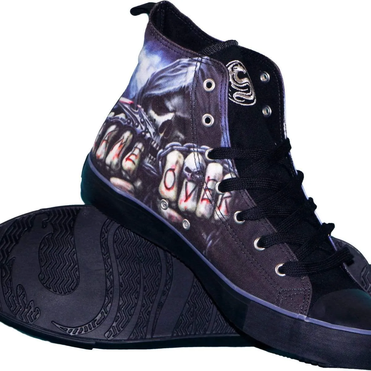 GAME OVER - Sneakers - Men's High Top Laceup