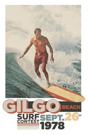 Gilgo Beach Old School Surf Contest