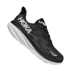 HOKA Men's Clifton 9 - Black/White