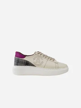 Jane Women's Apple & Corn Leather Vegan Sneakers | Purple