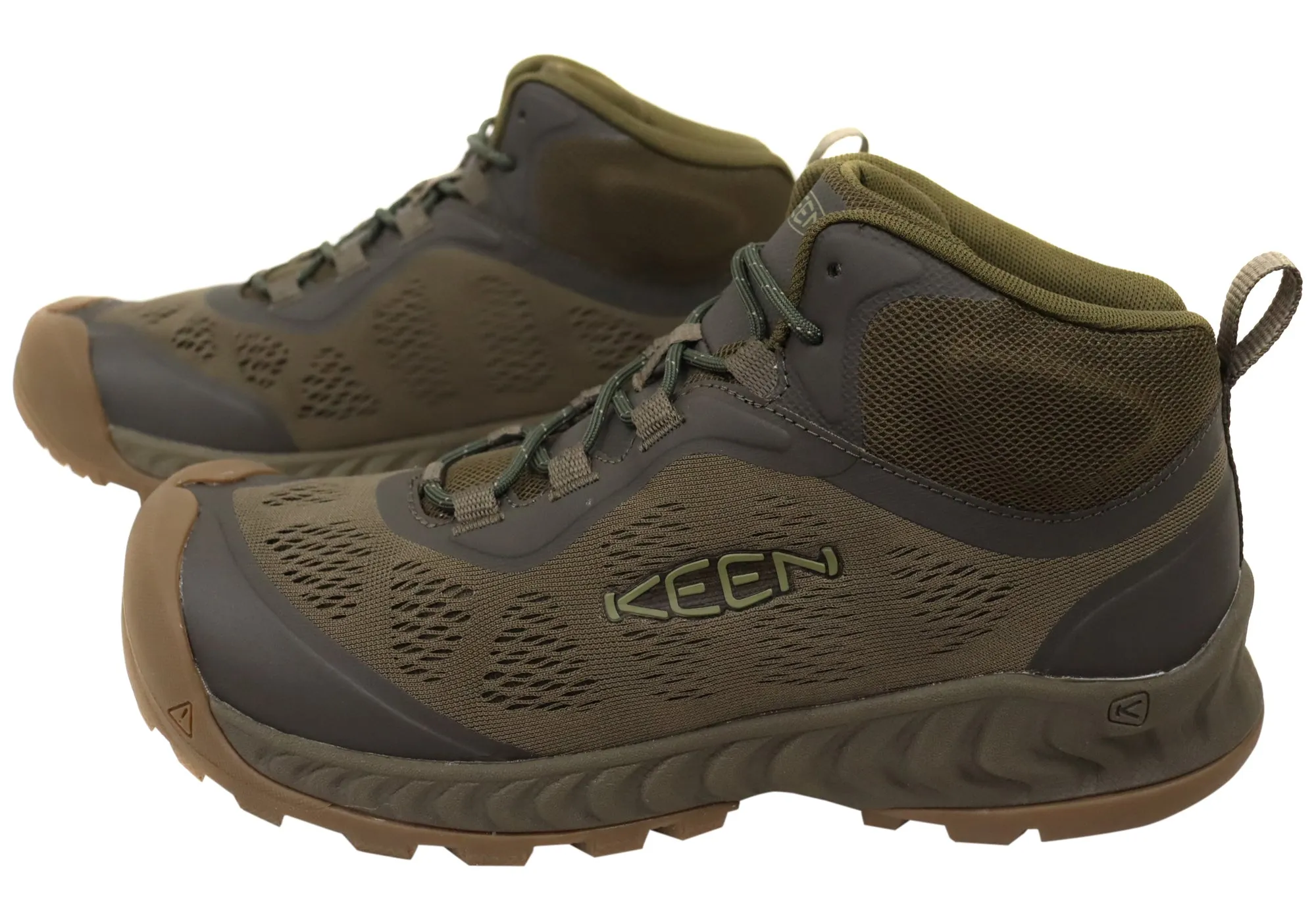 Keen Mens Comfortable Lace Up NXIS Speed Mid Boots