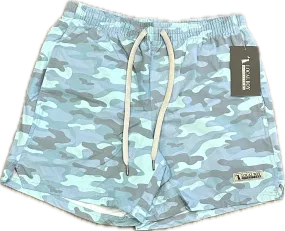 Local Boy Light Blue Camo Swimtrunks L1600012-LBC