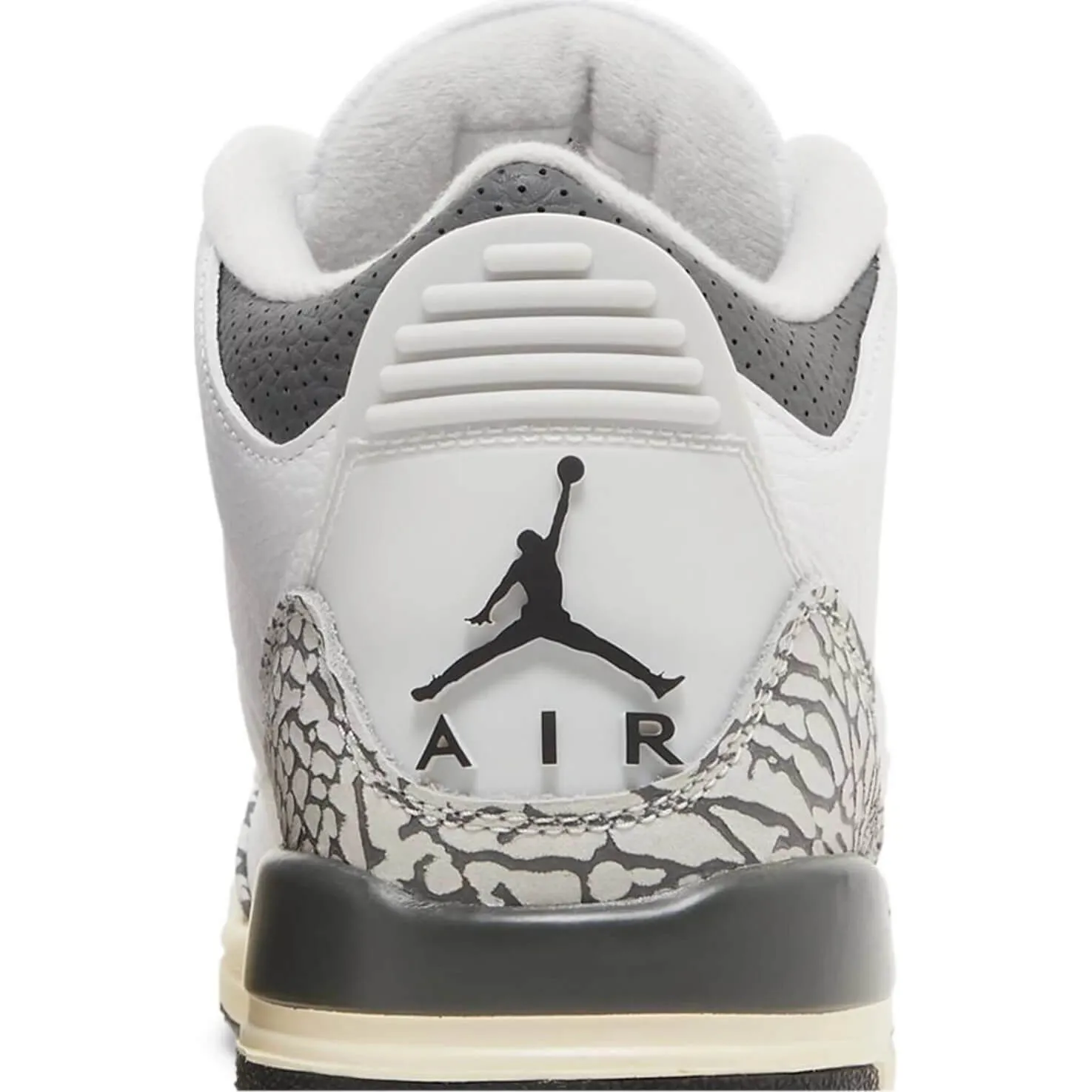 Nike Air Jordan 3 Retro GS Hide N' Sneak, White/Grey