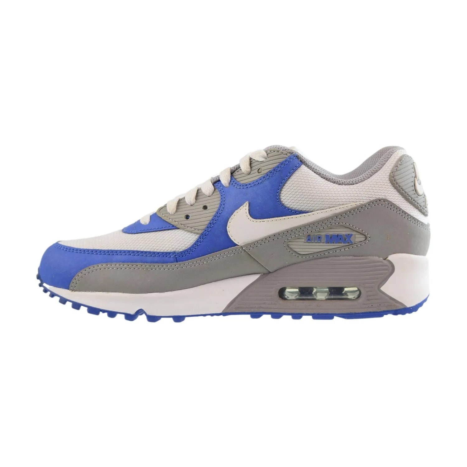 Nike Air Max 90 Men's Shoes Medium Grey-White-Varsity Royal