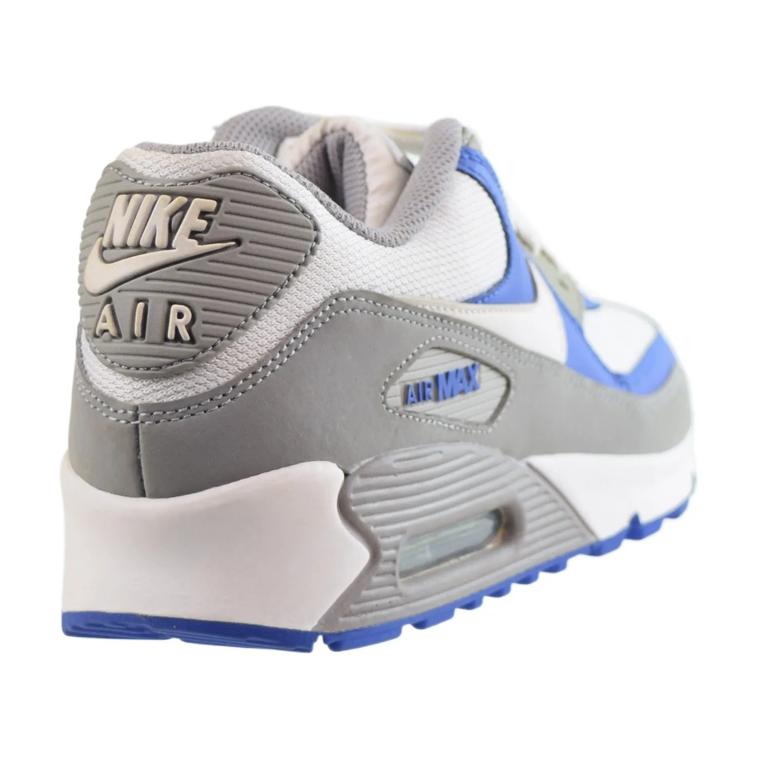 Nike Air Max 90 Men's Shoes Medium Grey-White-Varsity Royal