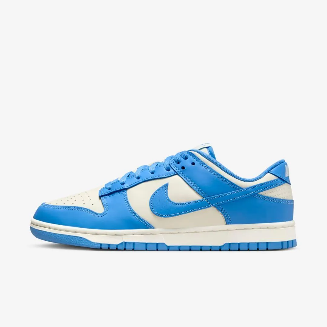 Nike Men's Dunk Low Shoes - Coconut Milk / University Blue / Gym Red / Sail / White