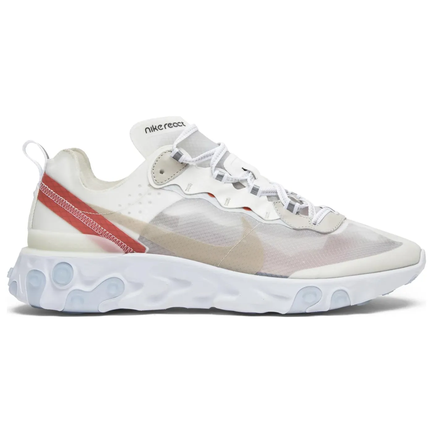 Nike React Element 87 Sail Light Bone