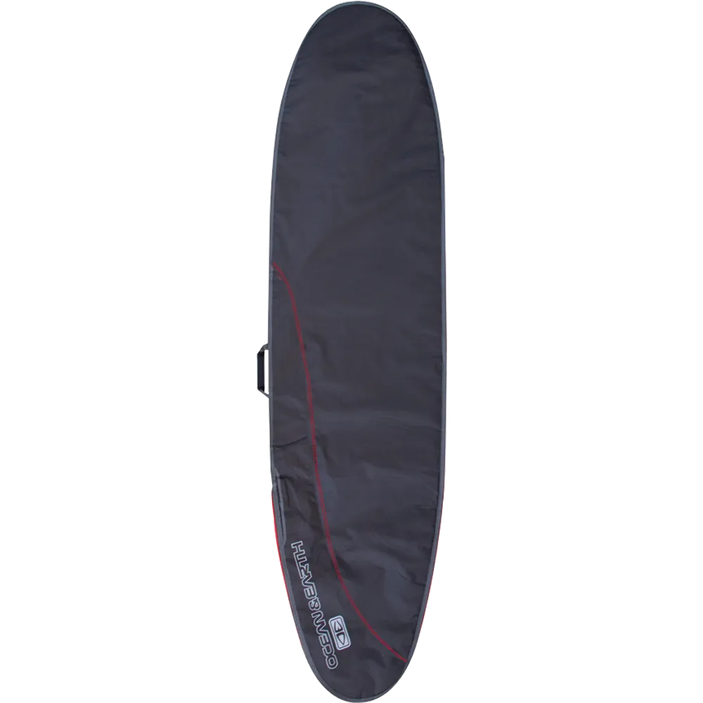 O&E Ocean & Earth Aircon Longboard Cover 7'6" Black/Red/Grey