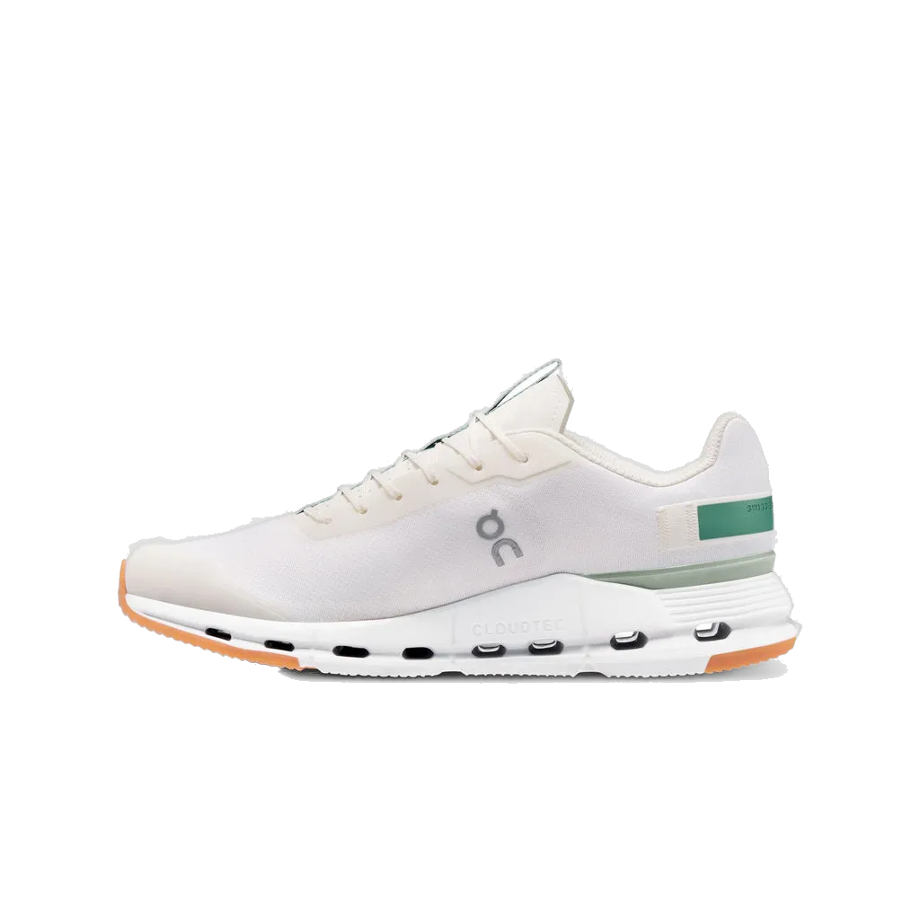 On Running Men's Cloudnova Form Shoes - White / Green