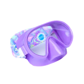 Pastel Swirl Swim Mask