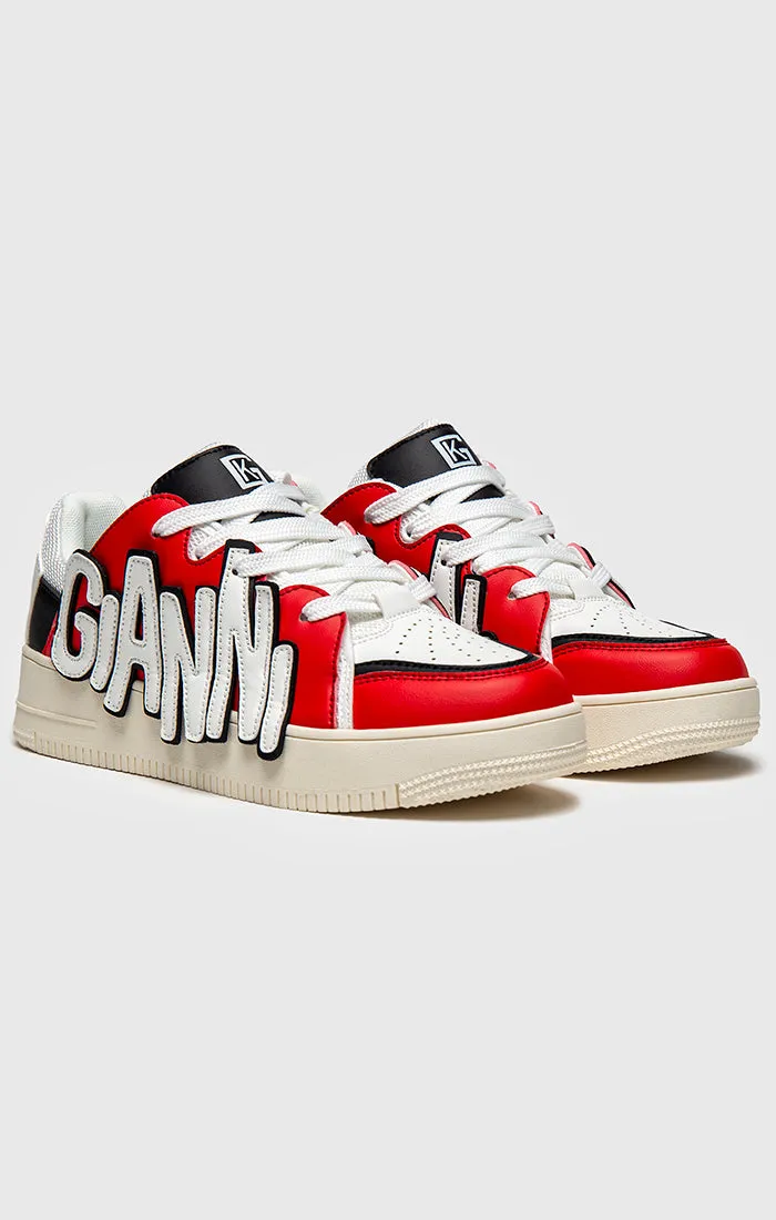 Red Gianni Sneakers