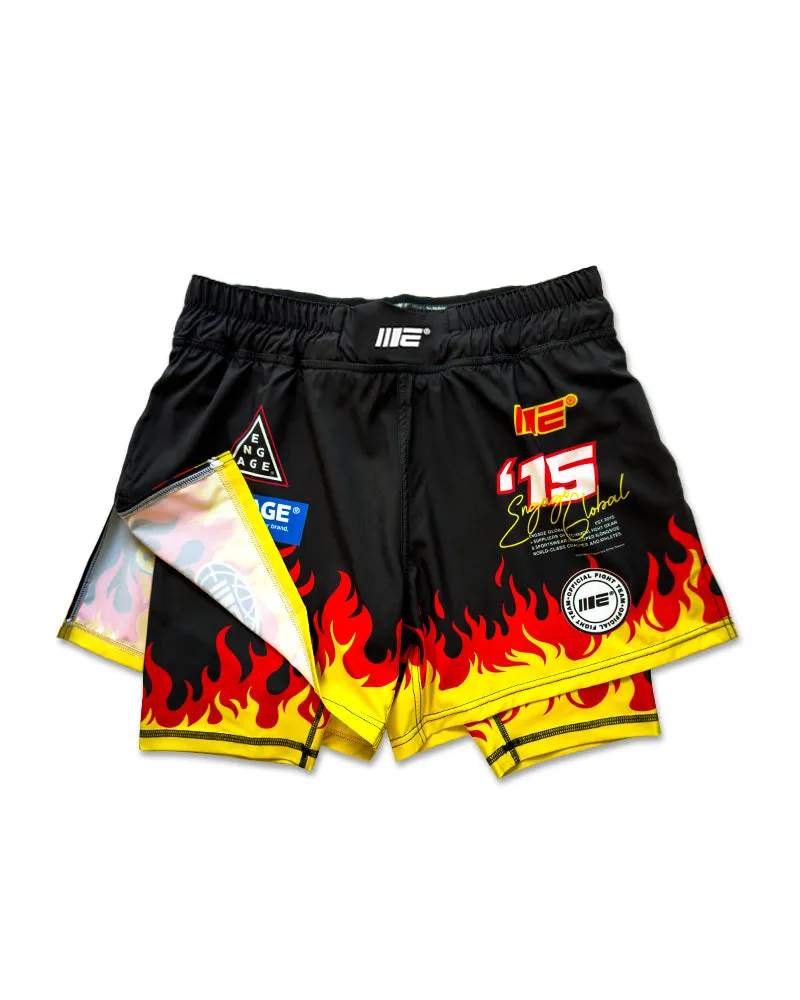 Shake n' Bake 2-in-1 Fight Shorts