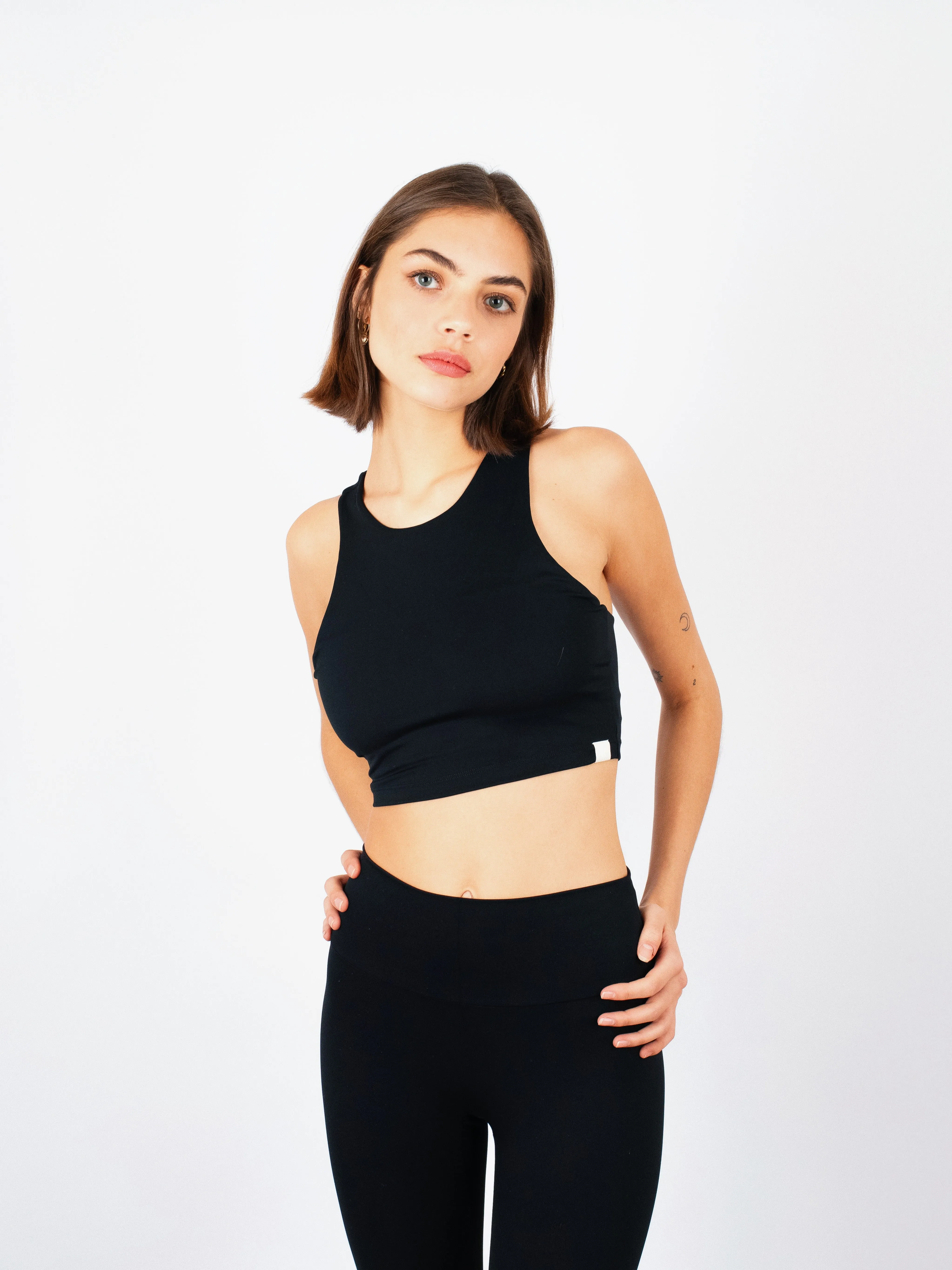 SILVIA TANK TOP - Black