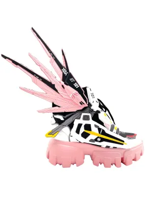 SOURSOP 04 Destiny Pink Platform Sneakers