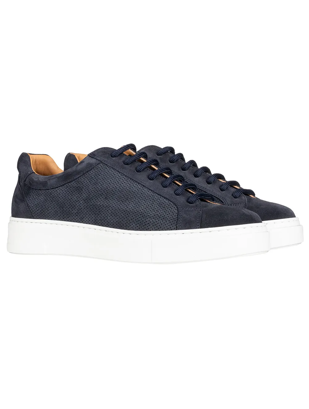 Suede Sneakers Navy