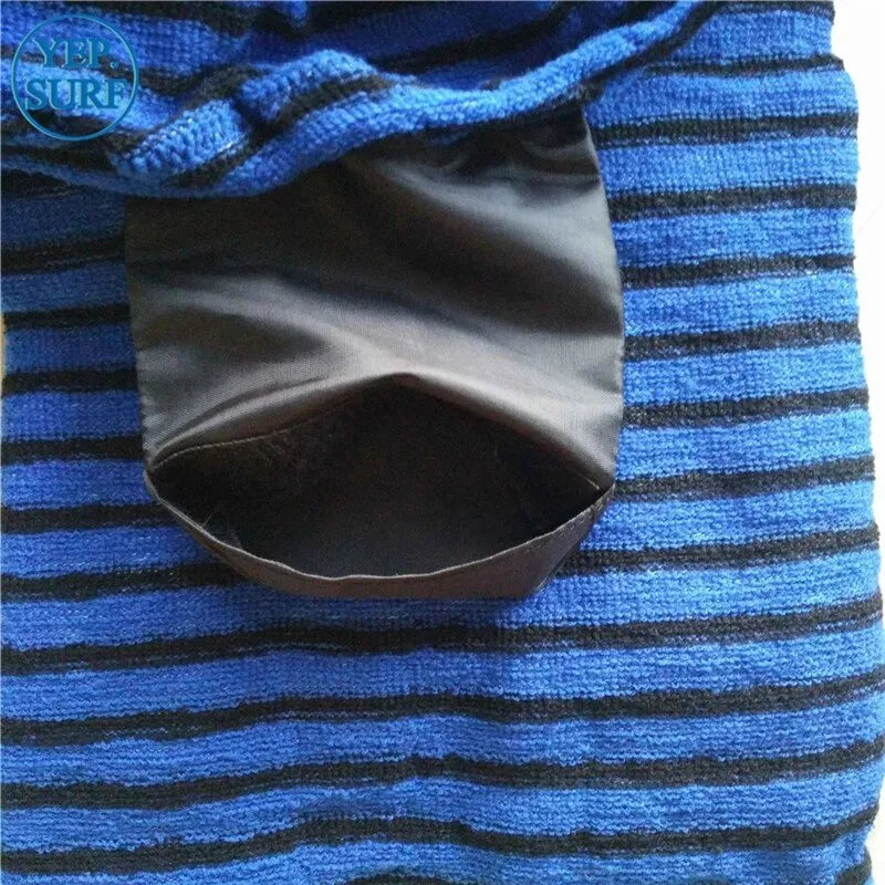 SUP Protective Bag Surf sock Surfing Stretch Terry surfboard Sock Cover 8ft~10.6ft Blue/White/Green color sock