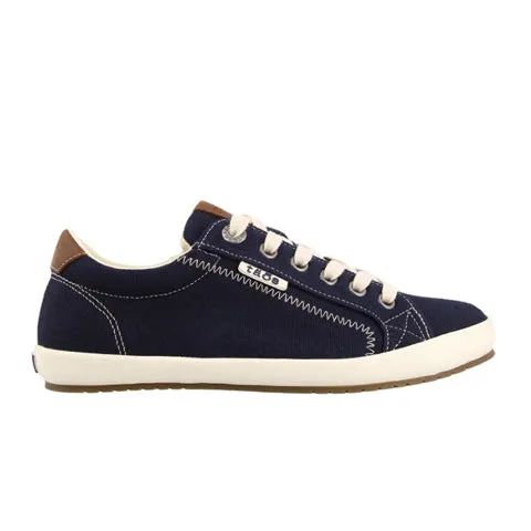 Taos Star Burst Sneaker (Women) - Navy/Tan Canvas