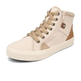 Taos Top Soul Mid Top Sneaker (Women) - Natural/Whiskey Distressed