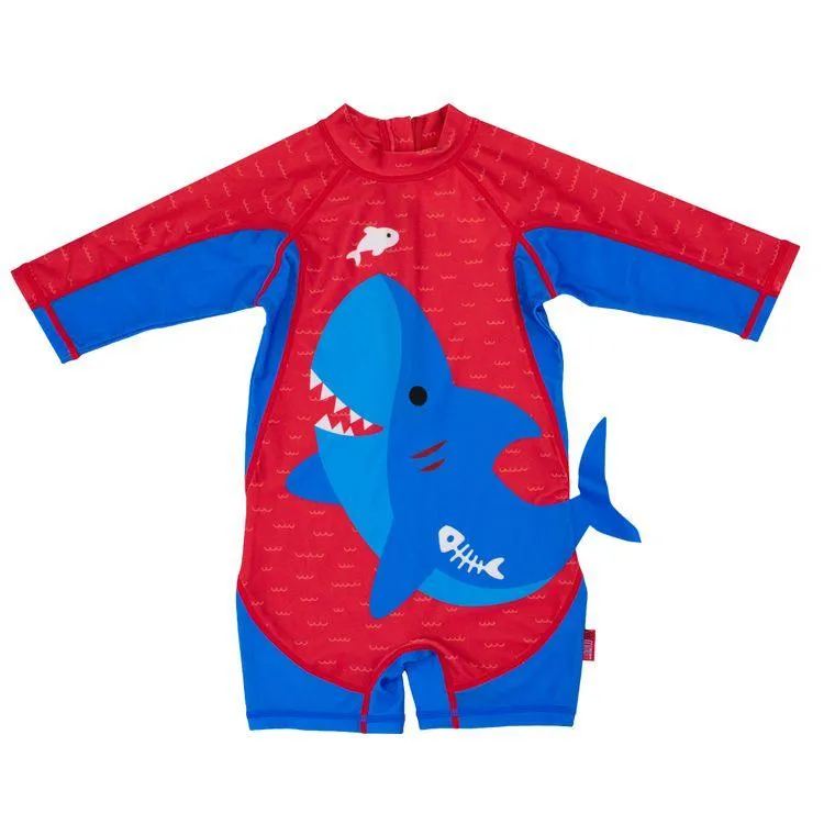 Toddlers’ One Piece Shark Surf Suit