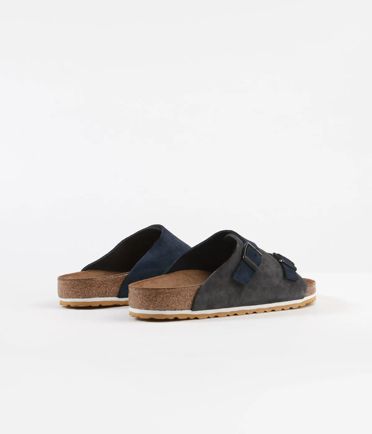 Universal Works x Birkenstock Zurich Sandals - Navy / Slate Suede