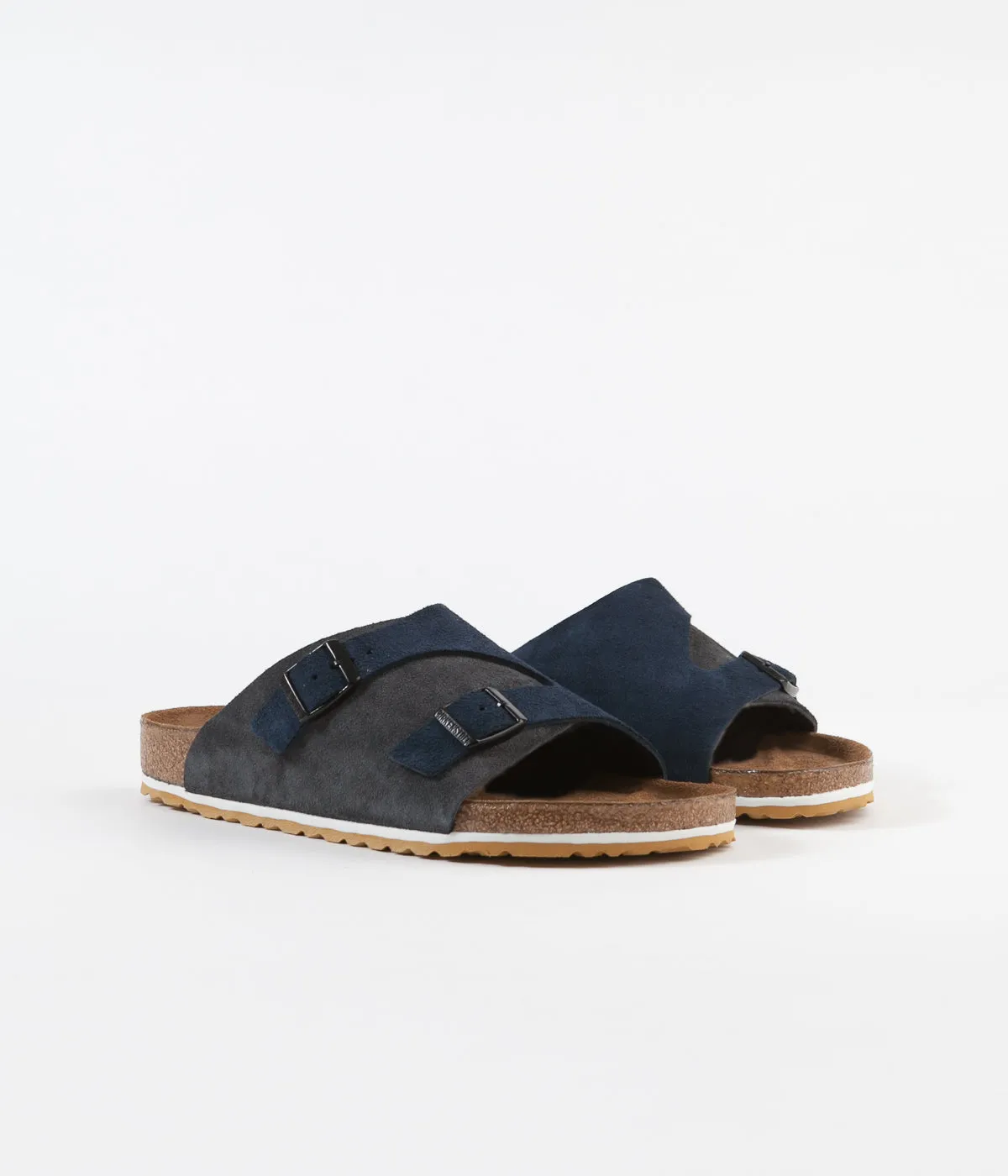 Universal Works x Birkenstock Zurich Sandals - Navy / Slate Suede