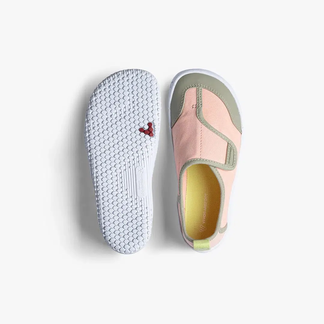 Vivobarefoot Gaia Preschool Peach Melba