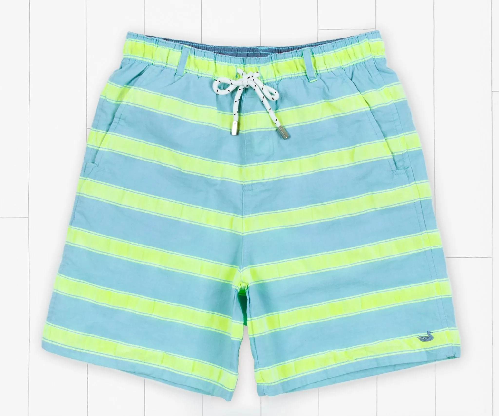 Youth Dockside Swim Trunk - Cruiser Stripe