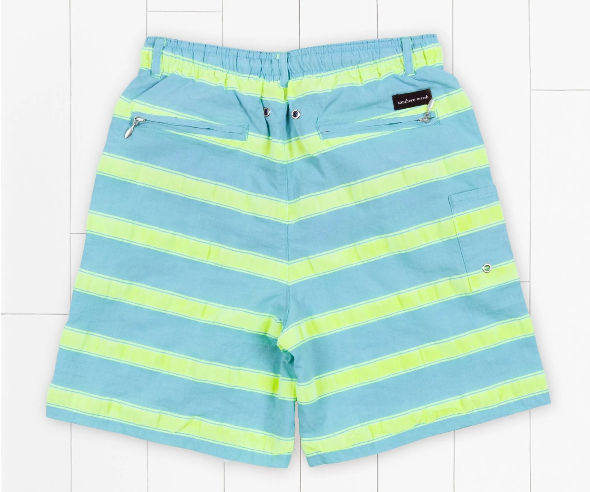 Youth Dockside Swim Trunk - Cruiser Stripe